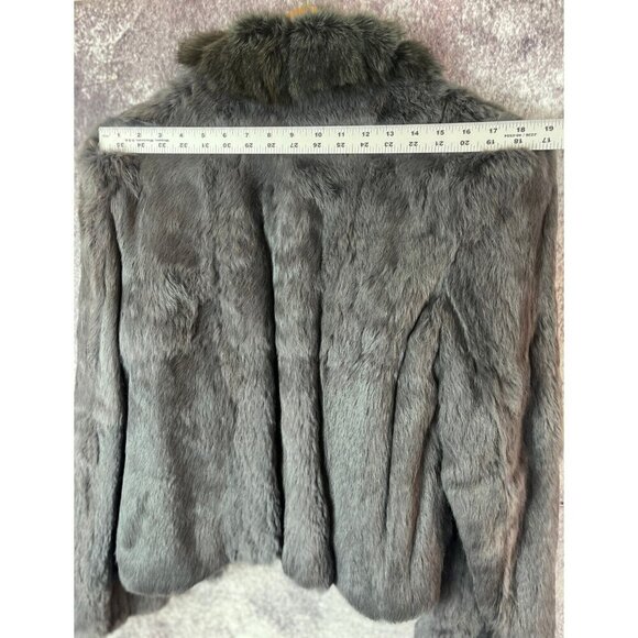 Vintage Switzer's Fur Coat Women's L Rabbit Old Money Luxury Formal Penny Lane - Picture 11 of 12